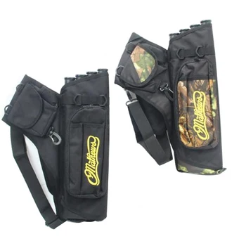 

Archery Arrow Bag 4 Tubes Arrow Quiver for Archery Hunting Arrows Holder Bag with Adjustable Strap Hunting Accessories