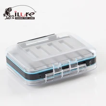 Ilure 15*10*4.5 см 12.5*10*4.5 см Fly приманки Чехол Рыбалка снасти Box запасных частей коробка Рыбалка Аксессуар коробка Рыбалка приманки Чехол
