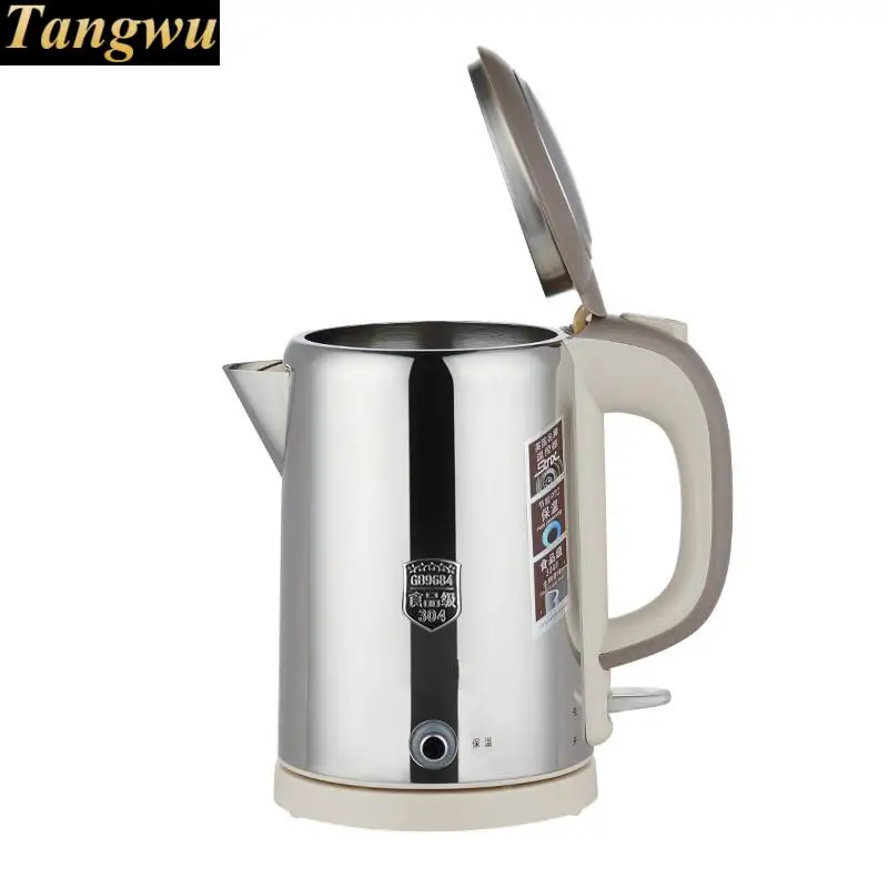 Automatic power failure food grade stainless steel kettle all steel-insulated electric Overheat Protection Automatic power failure food grade stainless steel kettle all steel-insulated electric Overheat Protection