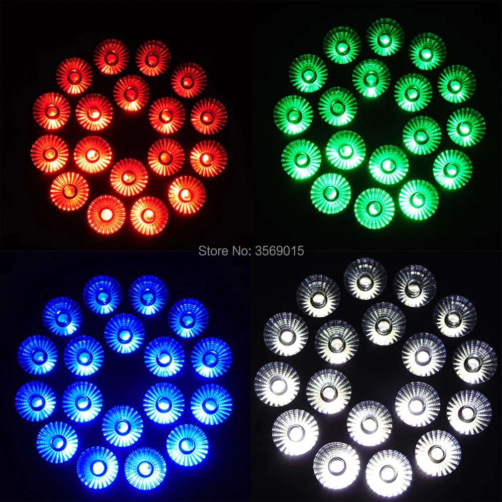 Сценический свет 18 светодиодов Par диско DJ dmx 18x12 Вт Клубная вечеринка|Эффект