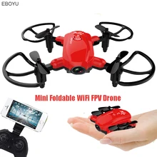 EBOYU D10WH WIFI FPV Quadcopter w 2MP 720P 0 3MP HD Camera Foldable Altitude Hold RC