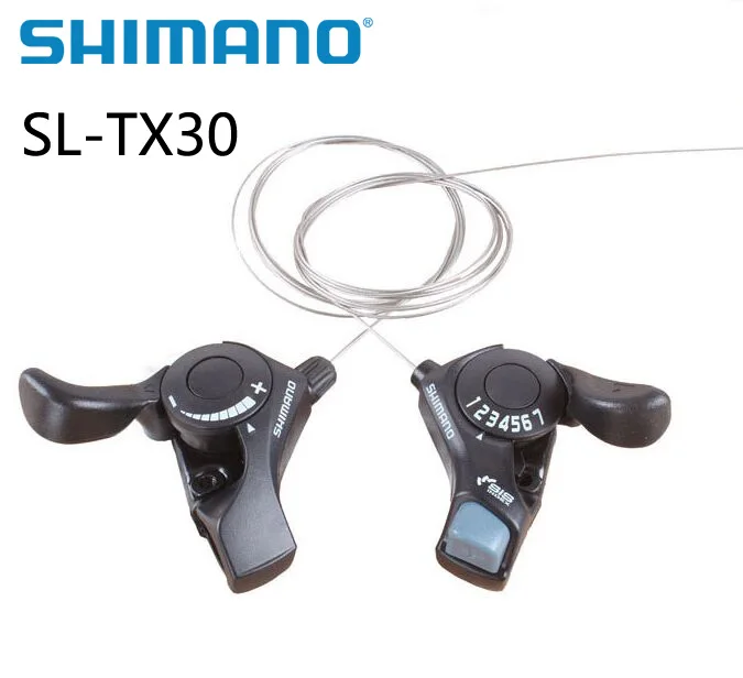 SHIMANO SL TX30 велосипедный переключатель рычага тормоза переключатель 18s 21s скорость триггерный переключатель передач Сдвиг 3sx 6s& 3s x 7s кабель MTB Запчасти для велосипеда