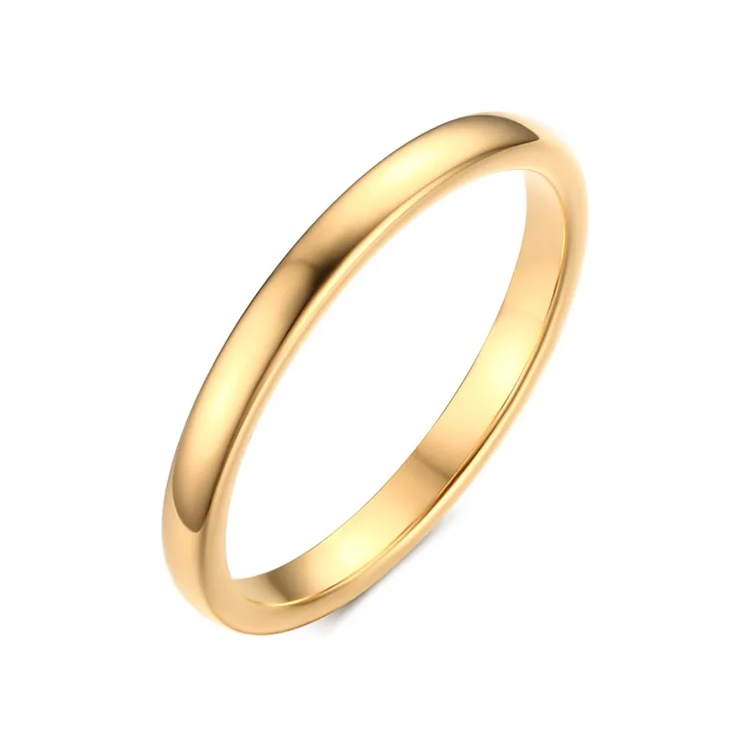 Женское Обручальное кольцо из карбида вольфрама anillos mujer 2 мм простой стиль