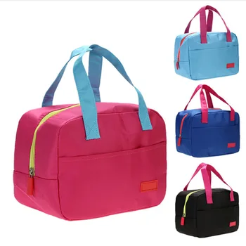 

New Arrival Fashion 1pcs Portable Waterproof Lunch Bag Thickness Insulated Picnic High Quality Lunch Bag Thermal Carrying Bag