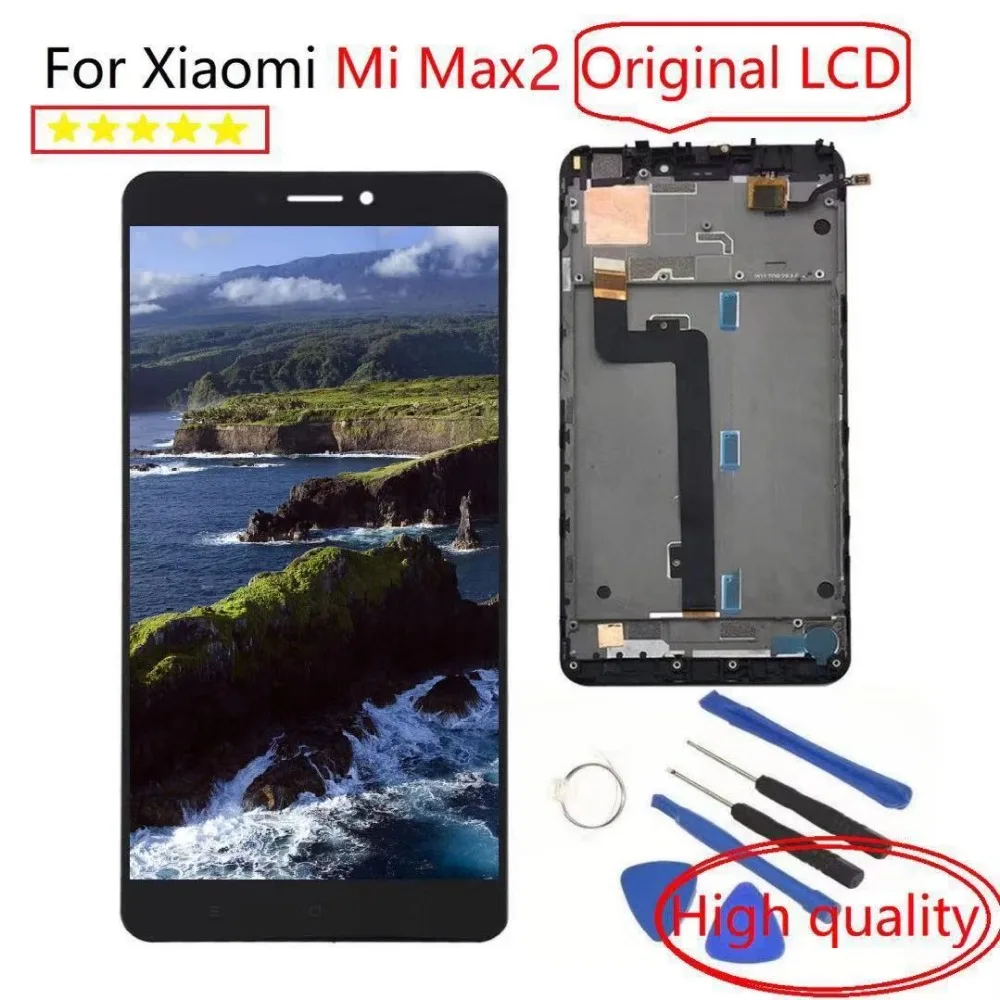

LCD For Xiaomi Mi Max 2 LCD Touch Max2 LCD Display Panel Touch Screen Glass Assembly With Frame For Xiaomi Mi Max 2 Max2 LCD