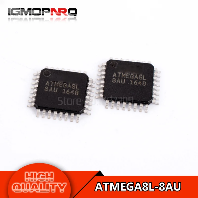 

5pcs/lot ATMEGA8L-8AU ATMEGA8L ATMEGA8-AU TQFP32 Programmable Flash new original free shipping