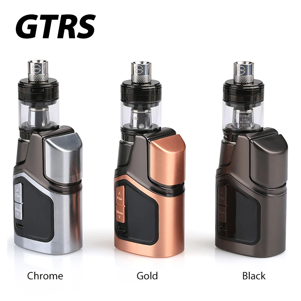 

150W Original GTRS GT150 TC Kit 4000mAh Built-in Dual RC Battery 4ml Capacity Atomizer Top Filling Large Screen E-cigarette Kit
