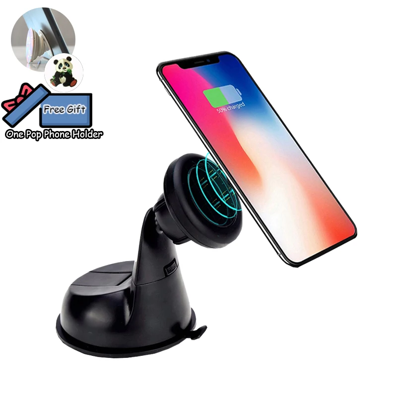 Goede Magnetische Houder Auto Dashboard Mount Telefoon Houder Magneet Universele Zuignap Mount Voor iphone X 8 7 Xiaomi Smartphone Lestopon