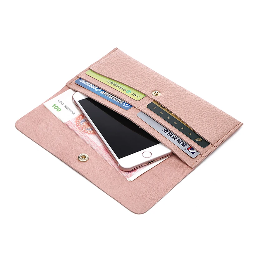 

Reiwalker Women's PU Leather Wallet For iphone 7 & Credit Card Holder Purse Clutch Organizer