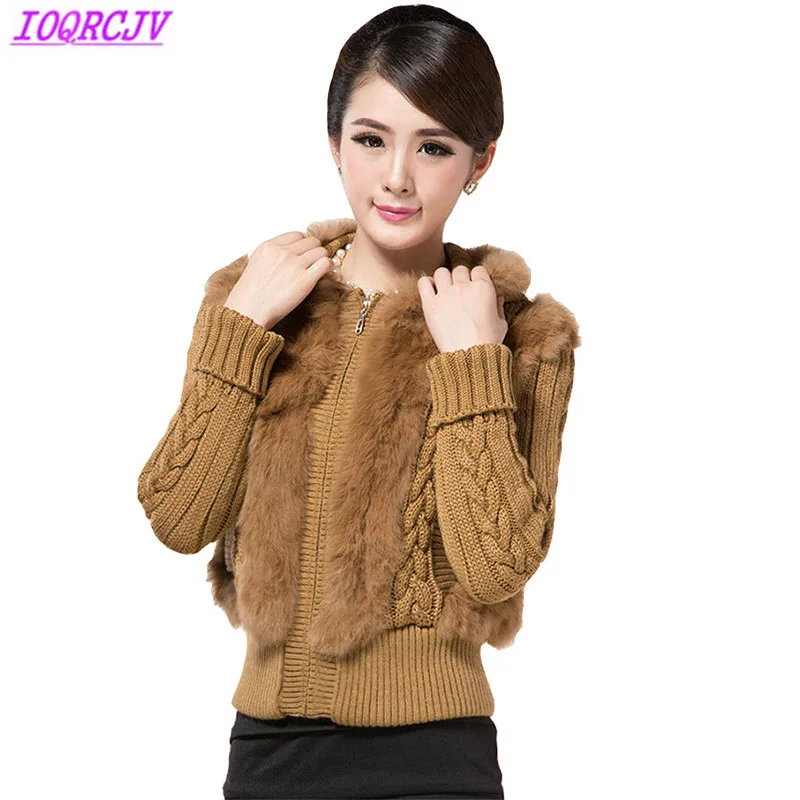 Knit sweater cardigan jacket for Women high quality autumn