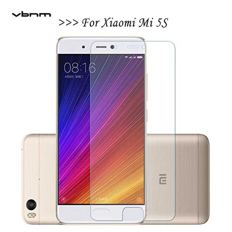 VBNM Ultra-Thin Tempered Glass For Xiaomi 5S Mi Screen Protector Protective Film 5.15 Inch | Мобильные телефоны и