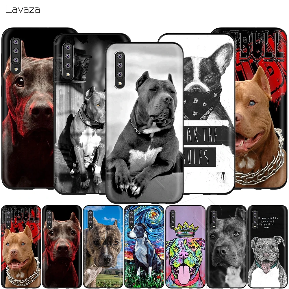 Чехол для домашних животных Lavaza Pit Bull Samsung Galaxy S6 S7 Edge J6 S8 S9 S10 Plus A3 A5 A6 A7 A8 A9 Note 8 9 |