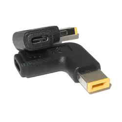 Тип usb C штепсельная розетка переходник конвертер ноутбук зарядное устройство постоянного тока для lenovo ThinkPad X1 углерода E431 E531 S431 T440 G500 G505