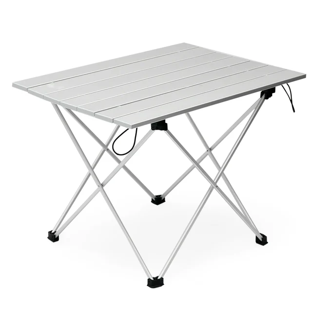Aluminum Folding Table Collapsible Camping With Carrying Bag Aluminum Folding Table Collapsible Camping With Carrying Bag Outdoor Indoor Picnic For Beach Hiking