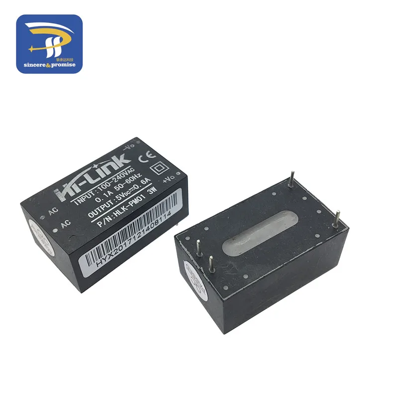 HLK-PM01 HLK-PM03 HLK-PM12 AC-DC 220V 5 V/3,3 V/12 V Мини модуля питания, интеллигентая(ый) бытовой выключатель питания модуль