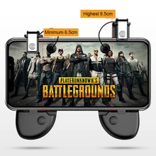 Для PUBG мобильный игровой контроллер геймпад триггер Aim Кнопка L1R1 шутер джойстик для iPhone Android телефон игровой коврик Accesorios