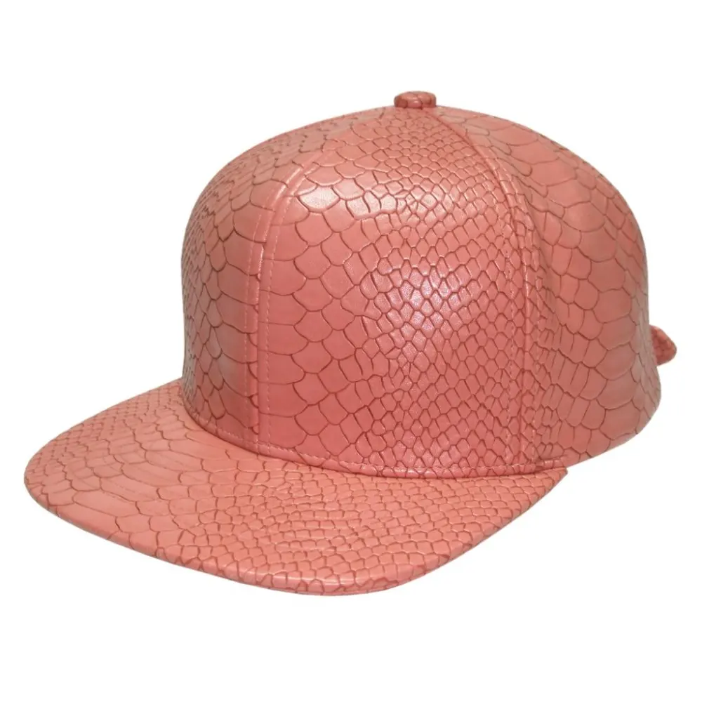 Змеиная кожа искусственная кожа Strapback бейсбольная кепка в стиле хип-хоп США и Европейская мода высокое качество осень зима унисекс Повседневная Кепка