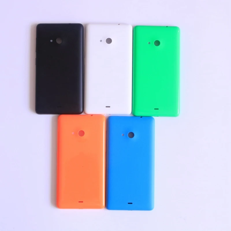 100% Оригинальные корпус для Nokia Lumia 535 N535attery крышка с Мощность кнопки регулировки