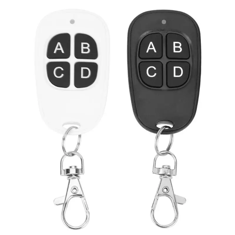 

AK-079A-KB Garage Door Remote Control 433MHZ Copy Duplicator Electric Controller Opener Wireless Gate Key Fob