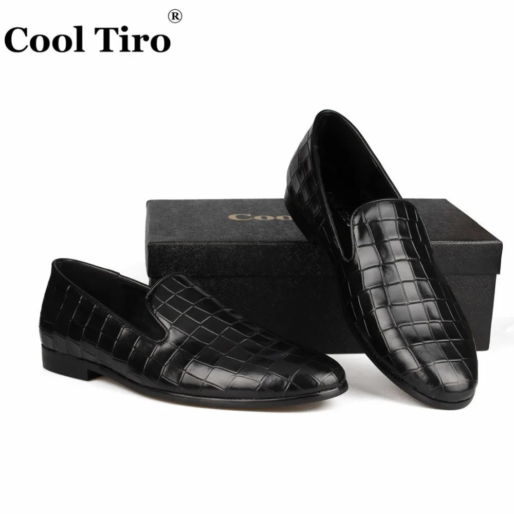 Crocodile pattern LOAFERS (6)