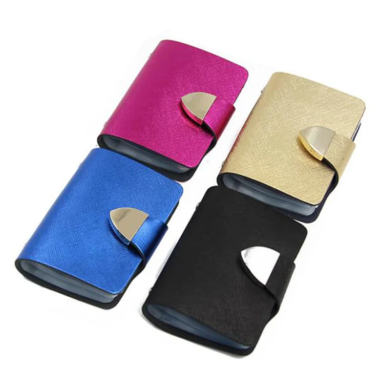 

Fashion PU Leather Function Case Business Card Holder Men Women Credit Passport Bag ID Passport Card Pack Wallet Gift