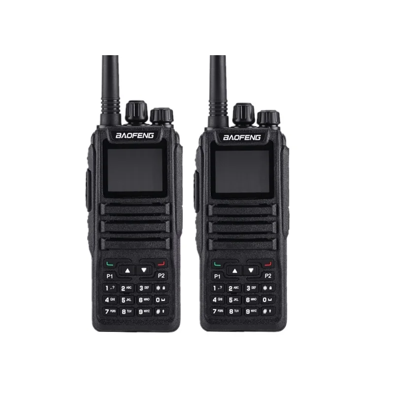 2 шт Baofeng DM-1701 портативная рация длинный диапазон DMR Tier I& II Dual Time slot двухдиапазонное цифровое Любительское радио Telsiz Baofeng Dm 1701 - Цвет: 2 pieces