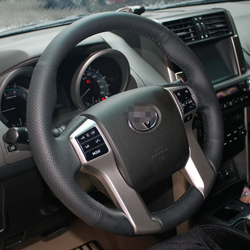 Декоративные блестки на руль для Toyota Land Cruiser Prado FJ150 2010 2011 2012 2013 2014 2016|Хромирование|