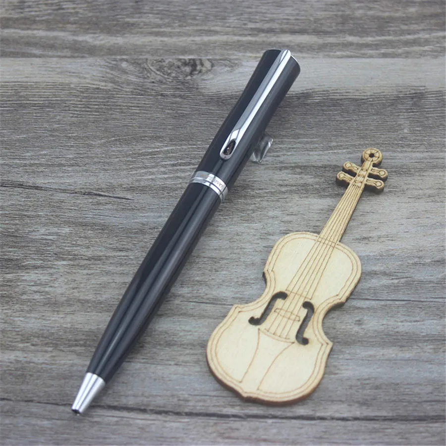 MONTE MOUNT black ballpoint Pen stainless steel School Office supplies
