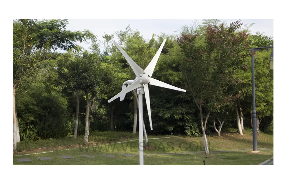400 Вт 3/5 лопастей 12 В или 24 В переменного тока ветряной турбины генератор малый Small для домашнего использования