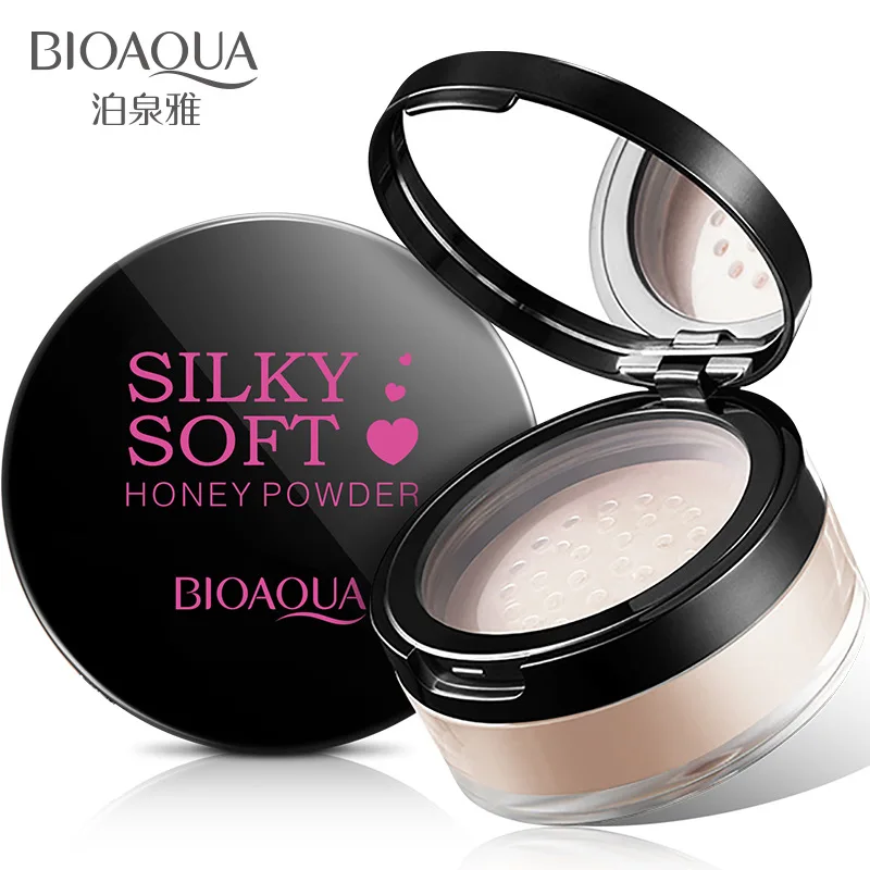 BIOAQUA Matte Loose Setting Powder Oil Control Soft Light Silk Face Concealer Skin Finish Powder Translucent Foundation Makeup