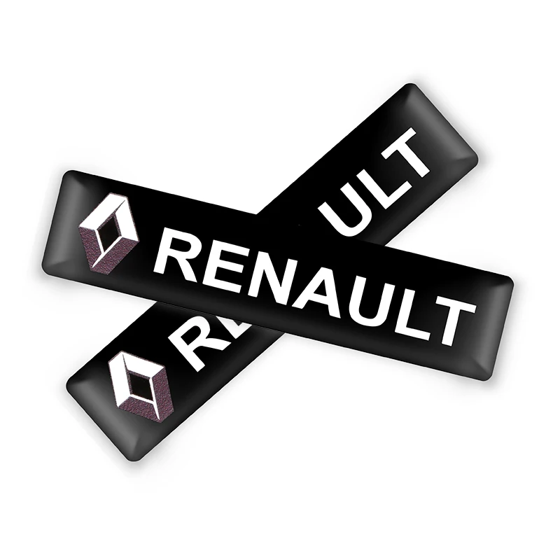 10 шт. автомобильный КРЫЛО боковой эмблемы значок наклейка на задний багажник наклейка для Renault Megane широта Vel Satis captur FRENDZY CLIO koleos