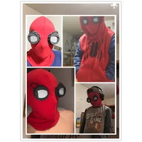 Человек паук Homecoming маска Питер Бенджамин Паркер косплэй аксессуары Костюм Хэллоуин Peterino Metamy веб перчатки для стрельбы реквизит