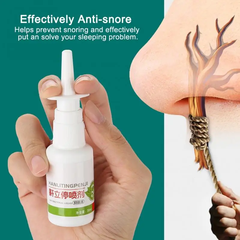 

2018 Newly Anti Snoring Spray 30ml Bottle Portable Mini Anti Snore Stop Snore Relief Liquid Nasal Sprays for Healthy Sleeping