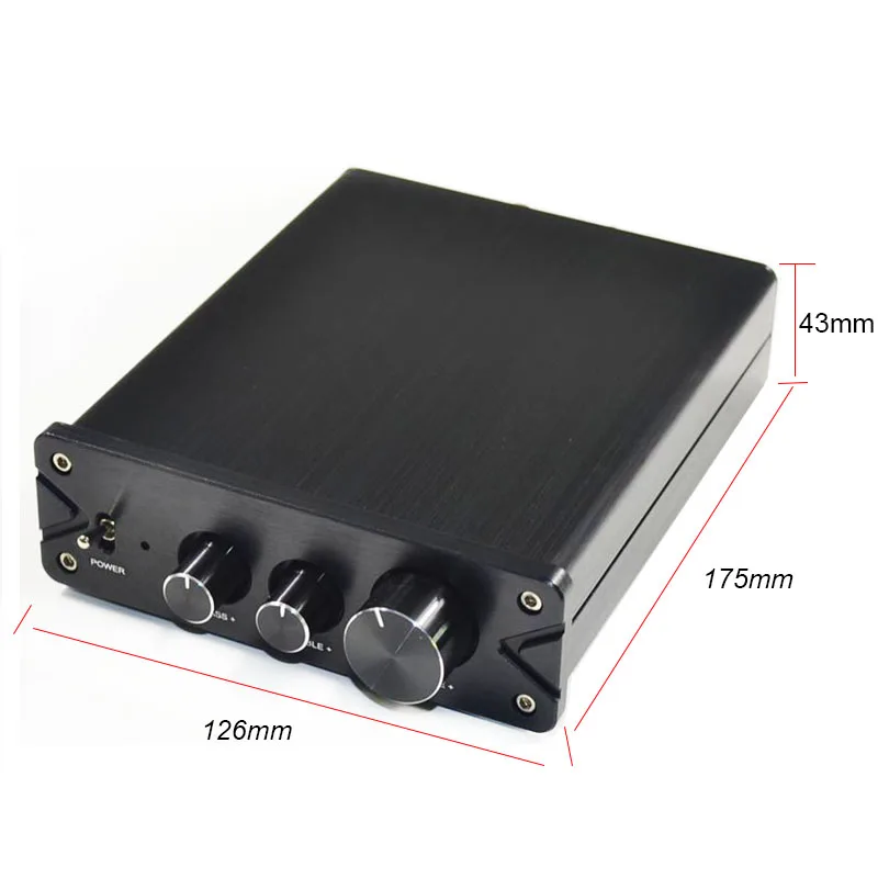 Lusya QCC3003 Bluetooth цифровой усилитель мощности TPA3116 2 0 стерео 100 Вт + аудио PCM5102 DAC для 4 8