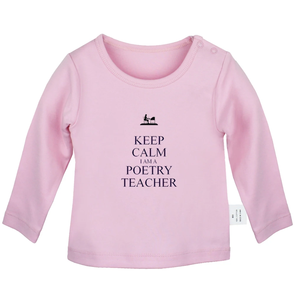 Keep Calm I'm Not Special I'm Just a Limited Edition Newborn Baby T-shirts Toddler Graphic Solid Color Long Sleeve Tee Tops - Цвет: JaBabyYP1052C