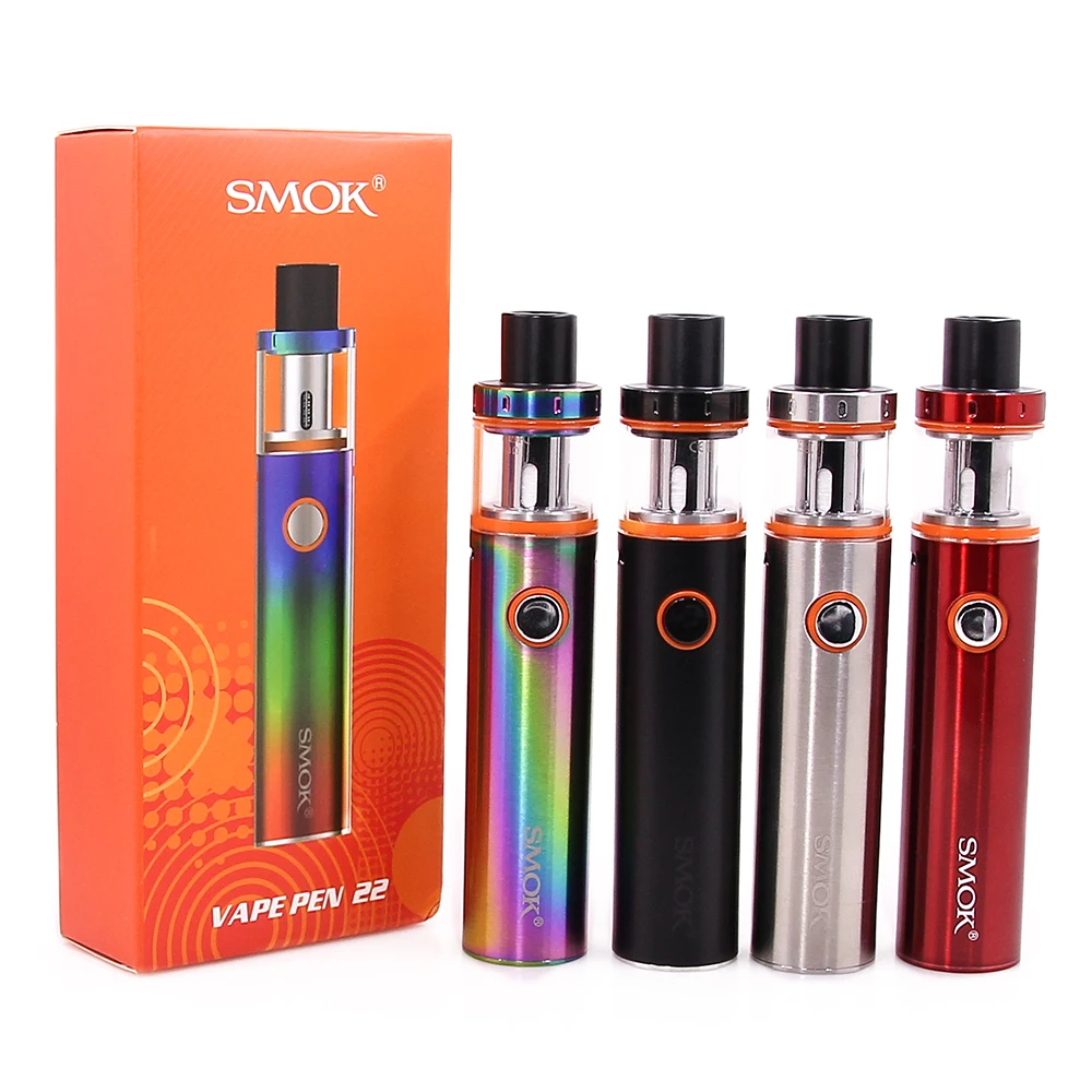 Оригинальная электронная сигарета electronique SMOK VAPE PEN 22 набор с аккумулятором 1650 мАч