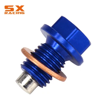 

Motorcycle CNC M10*1.25 Billet Magnetic Frame Oil Drain Plug Bolt For YAMAHA YZ125 YZ250F YZ450F YZ250FX WR250F WR450F