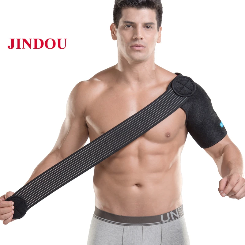 

1PC Adjustable Shoulder Protector Bandage Back Support Protection Single Shoulder Strap Sports Tape Men Women