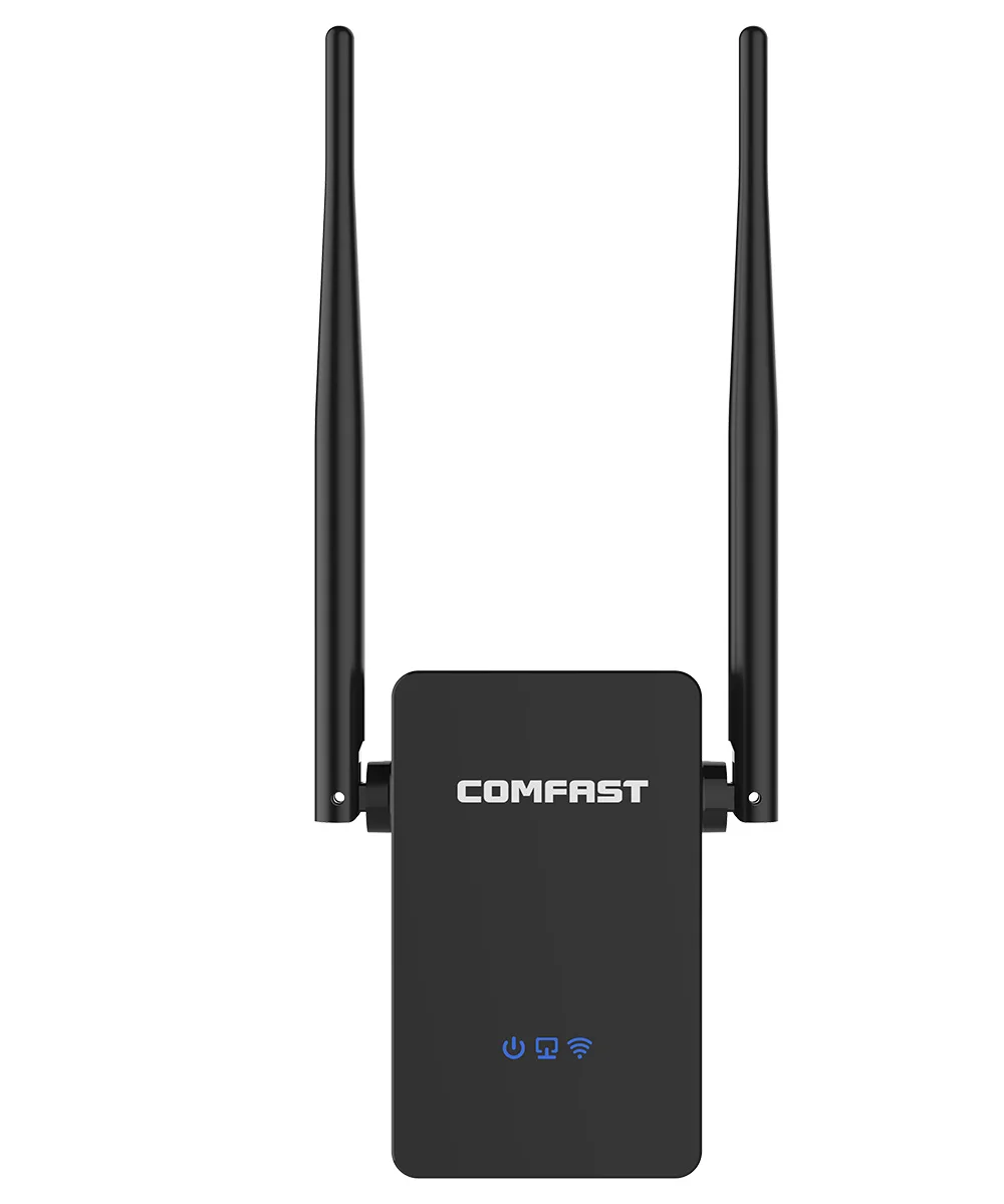 Comfast двухдиапазонный 750-300 Мбит/с Wi-Fi ретранслятор беспроводной Range Extender Wi-Fi усилитель сигнала расширитель Беспроводной Wi-Fi маршрутизатор