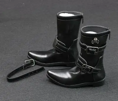 

70cm 1/3 1/4 man boy SD AOD DOD BJD MSD Dollfie Synthetic Leather PU Shoes black white boots shoes YG330
