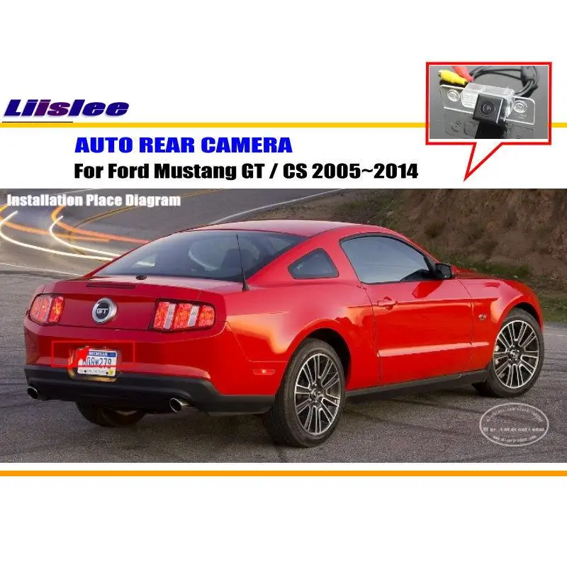 

Liislee For Ford Mustang GT / CS 2010~2014 - Rear View Camera / Back Up Park Camera / CCD RCA NTST PAL / License Plate Light CAM