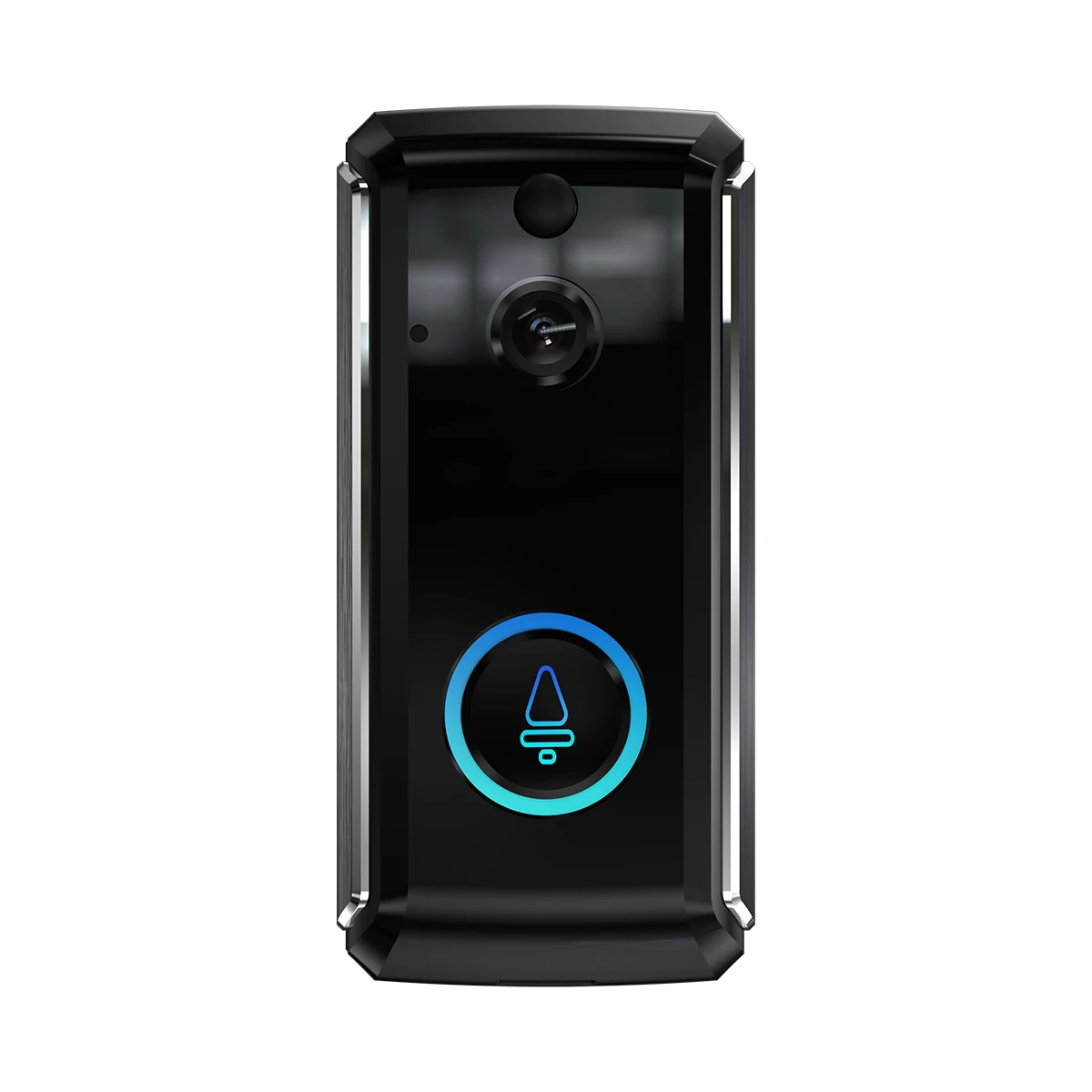 Беспроводной умный WiFi дверной звонок безопасности с визуальной записью низкое энергопотребление HD с двусторонним разговором безопасный видео дверной звонок - Цвет: MR101