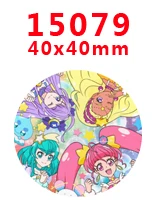 15079 30 шт мультфильм персонаж плоское украшение из смолы PR 15030 - Цвет: 15079