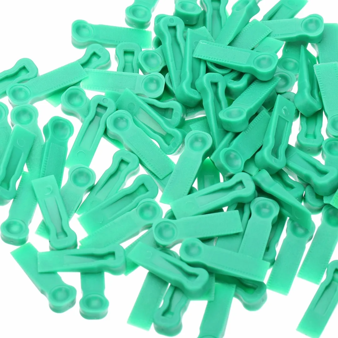 

New Arrival 100pcs Wedges Floor Wall Tile Leveling System Tile Spacers Bulding Tool Mayitr
