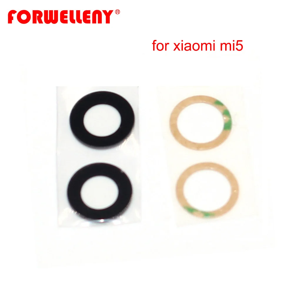 

For Xiaomi xiomi Mi 5 mi5 Rear Back Camera Glass Lens Cover Replacement Parts with Adhesive