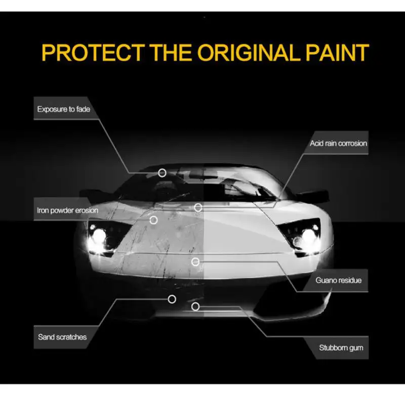 10 H твердость автомобиля жидкое керамическое покрытие решение против царапин супер гидрофобное стекло покрытие 30 мл