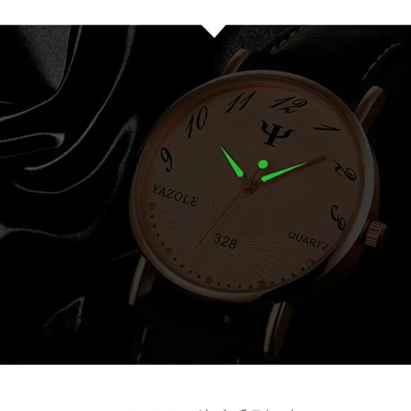 

Designer Luxury Watch Men Pin Buckle Faux Leather Digital Mens Analog Watch Watches Quarts