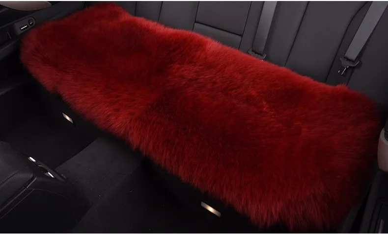 3-pcs-lot-Car-wool-cushion-square-pad-winter-car-cushion-Red-3