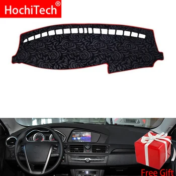 

Rose Pattern Non-slip Dashmat Dash Mat Dashboard Cover Pad Cover Carpet Car Sticker for MG6 2010 2011 2012 2013-2016 Car Styling