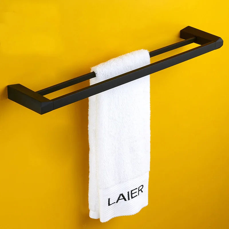 AUSWIND European Classical Black oiled Bronze Square base Double Towel